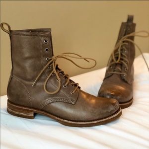Frye Veronica Combat Boots